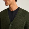 Cardigan da uomo a maglia intrecciata di Bonobos | Misto merino in stile tradizionale