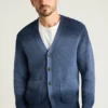 Cardigan da uomo in cashmere di Bonobos | Maglia in misto cotone con effetto dip-dye