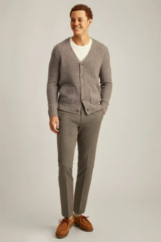 Cardigan in lana di alpaca