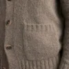 Cardigan in lana di alpaca