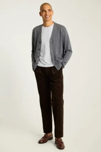 Cardigan in lana merino lavabile