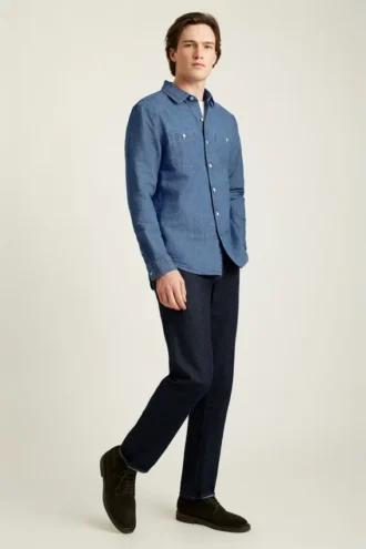 Casual raffinata Camicia Bonobos in denim leggero per tutti i giorni