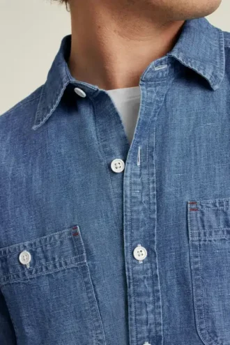 Casual raffinata Camicia Bonobos in denim leggero per tutti i giorni