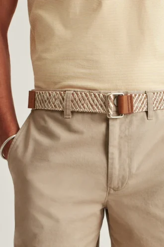 Cintura intrecciata in stile nautico