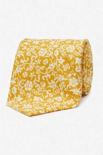 Cravatta di alta qualità realizzata con tessuto Liberty