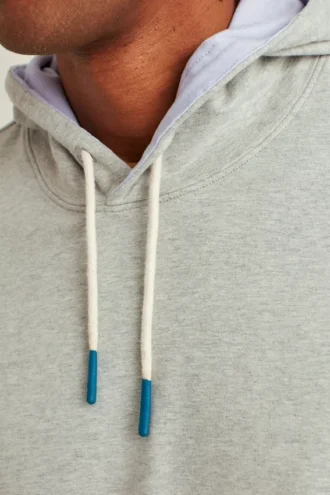 Felpa con cappuccio in French Terry elasticizzato