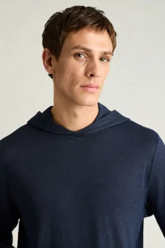 Felpa con cappuccio in lino da uomo di Bonobos | Capo leggero e fresco