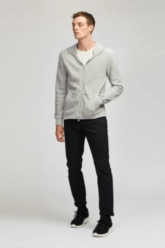 Felpa con cappuccio in pile