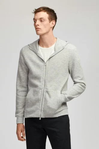 Felpa con cappuccio in pile