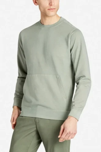 Felpa da spiaggia con collo rotondo