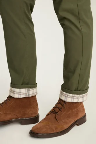Flannel-Lined Chino Fireside