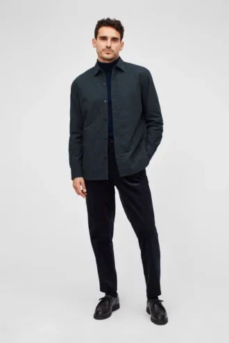 Giacca a camicia trapuntata