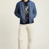 Giacca bomber Bonobos in chambray, chic ed elegante