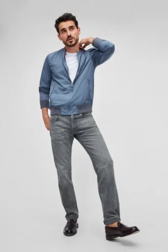 Giacca bomber in nylon leggero