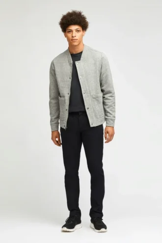 Giacca bomber in pile