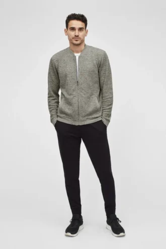 Giacca bomber in pile