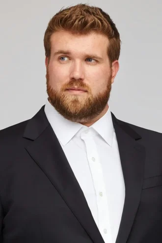 Giacca da completo in lana elasticizzata Jetsetter Stretch | Taglie forti