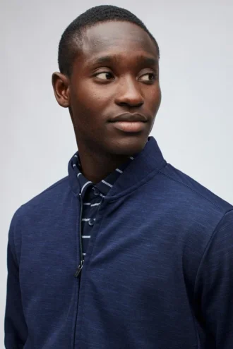 Giacca da golf foderata in pile