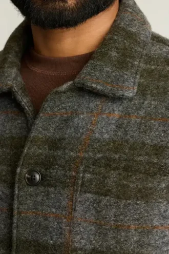 Giacca da lavoro in lana italiana