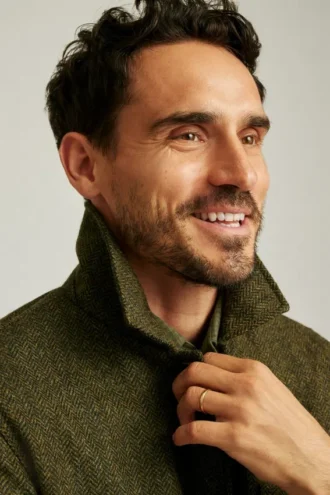 Giacca da lavoro in tweed britannico