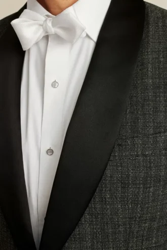 Giacca da smoking in lino italiano