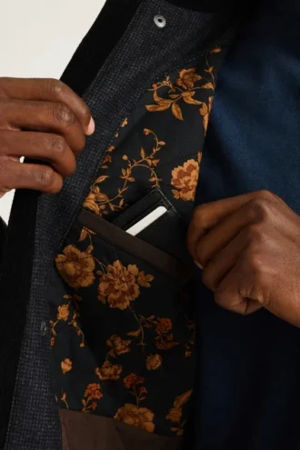 Giacca da uomo foderata in lana di Bonobos | Lana italiana in stile lodge