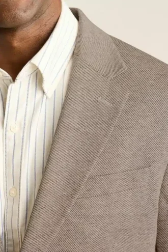 Giacca da uomo in lino di Bonobos | Modello leggero in misto maglia italiana