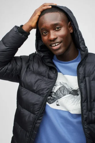 Giacca imbottita con cappuccio