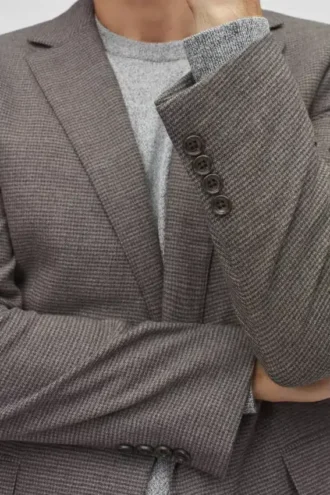 Giacca in lana italiana elasticizzata Jetsetter Stretch