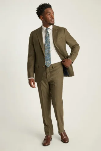 Giacca in lana spazzolata italiana Jetsetter