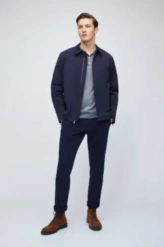 Giacca in nylon con zip integrale