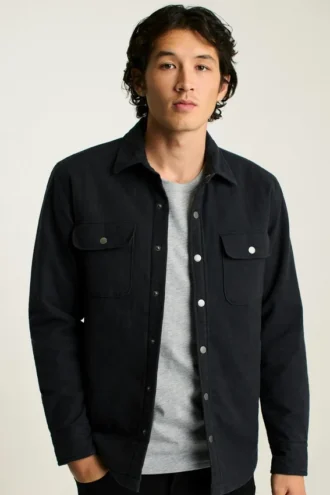 Giacca trapuntata in flanella