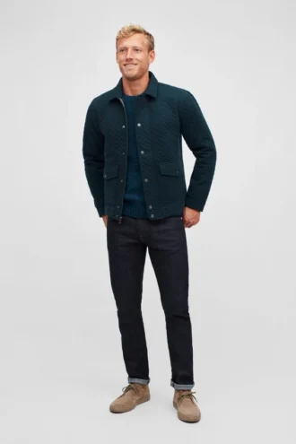 Giacca trapuntata in pile