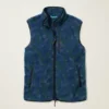 Gilet in pile con zip