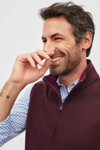 Gilet in pile con zip Daily Grind