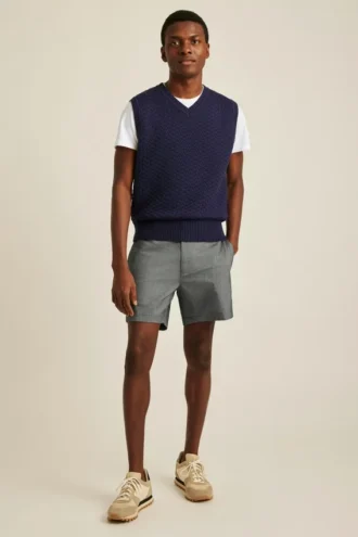 Gilet morbido in maglia