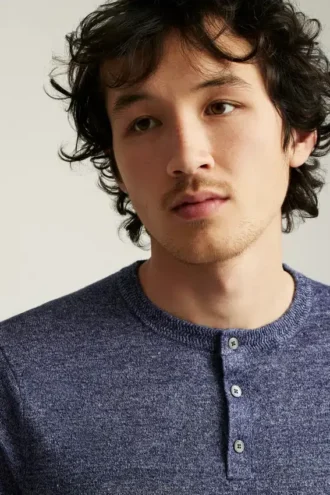 Henley in lino italiano