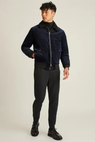 Il bomber con collo Sherpa