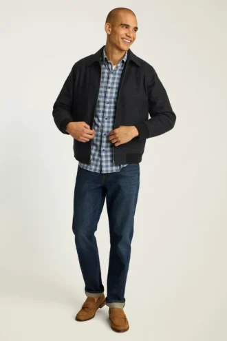 Il bomber in lana italiana