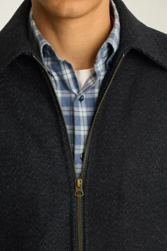 Il bomber in lana italiana