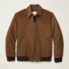 Il bomber in lana italiana