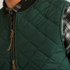 Il gilet trapuntato reversibile