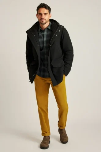 Il parka da spedizione in lana italiana