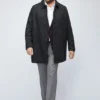 Italian Wool Car Coat Taglie forti
