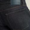 Jeans da uomo elasticizzati con cimosa
