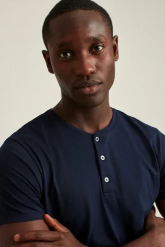 Jetsetter Performance Henley a maniche corte