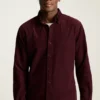La camicia in corduroy elasticizzato