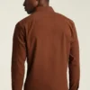 La camicia in corduroy elasticizzato