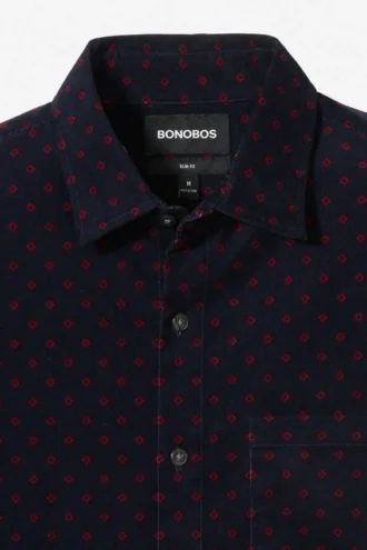 La camicia in velluto a coste – Classica camicia da uomo in velluto a coste