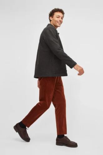 La giacca da lavoro in lana